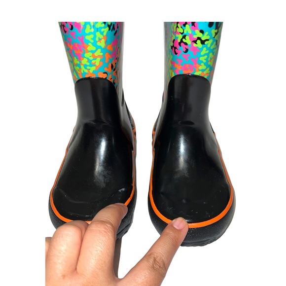 Bogs Girls Footprint Waterproof Boots - Picture 4 of 10